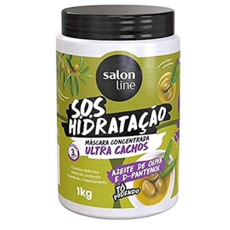 SALON LINE Máscara S.O.S Hidratação Ultra Cachos Salon Line