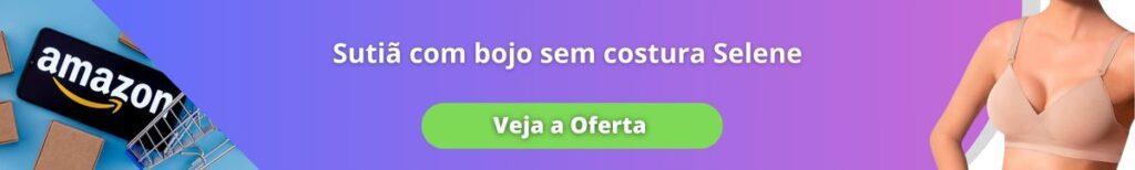 Sutiã com bojo sem costura Selene
