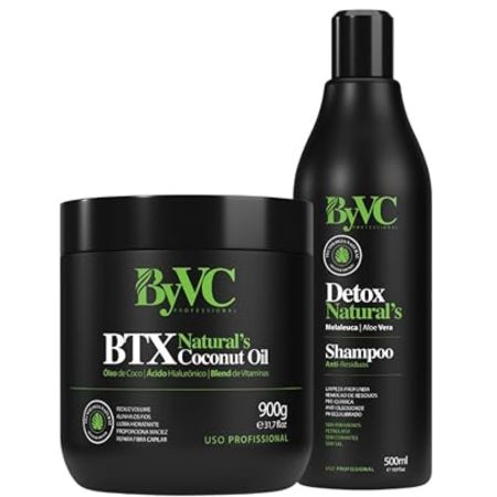 Selante Capilar BTX Natural's Coconut Oil Sem Formol